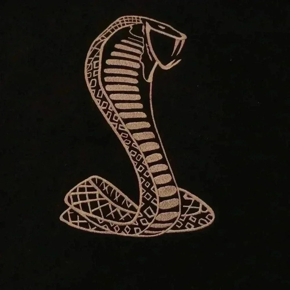 Ford Mustang Cobra Mens Wool Bomber Jacket Size 2XL Lamasz Sport - Picture 3 of 9